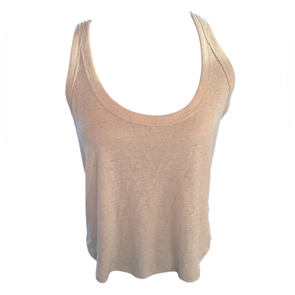 Old Navy Cream Linen Tank